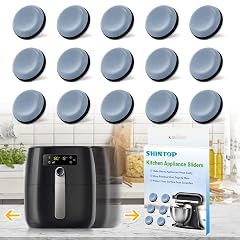 Appliance Sliders 16PCS Air Fryer Accessories Easy Movers for Small Kitchen Appliances Air Fryers Bread Machine Coffee Makers