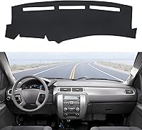 Honeycomb Dash Cover Mat for 1999-2006 Chevy Silverado GMC Sierra 1500-3500 & 2001-2006 Tahoe Yukon - UV Block, Custom Fit