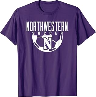 Northwestern University Wildcats Soccer Arch T-Shirt