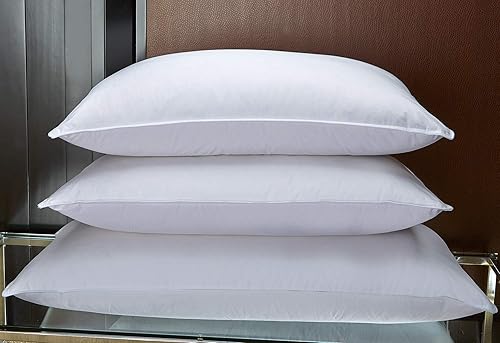 The Luxury Collection Almohada alternativa de plumón  Almohada hipoalergénica sin plumas  Queen (20 x 30 pulgadas)