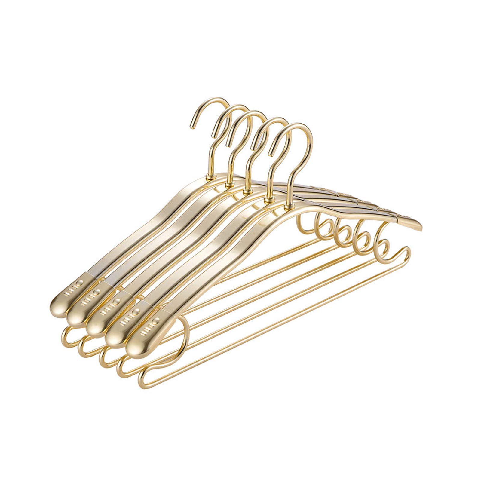 Haute Qualité Organisateur VêTements Multifonctionnel avec éPaules TrèS Larges 10 AntidéRapants Cintres Rangement CréAtif pour Costumes, Chemises, Manteaux, Vestes, Pantalons