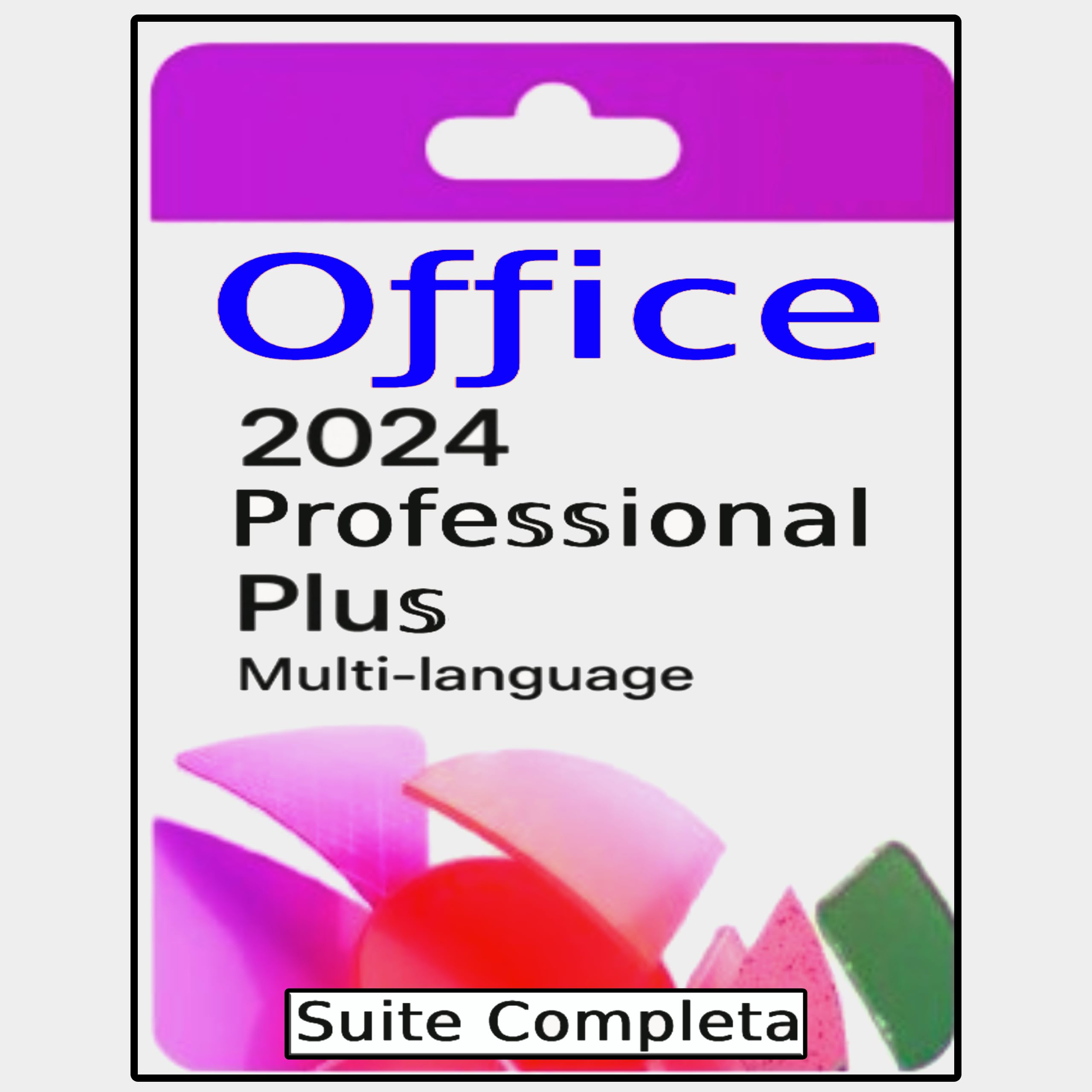 Suite MS_OeziGHEice_2024_Profeional_Plu - Licencia digital - Activación en línea o telefónica - Compatible Windows - Entrega digital en los mensajes Amazon + Envío cartecea con correos italianos