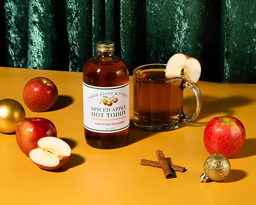 Miniatura 6 de Wood Stove Kitchen - Mezcla picante de manzana picante Toddy  Mezcladores de cóctel - Jarabe artesanal para verdaderos conocedores con sabores