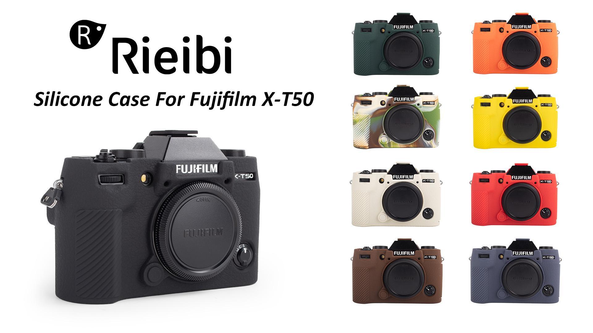 Amazon.com : Rieibi X-T50 / XT50 Case, Frosted Silicone Protective