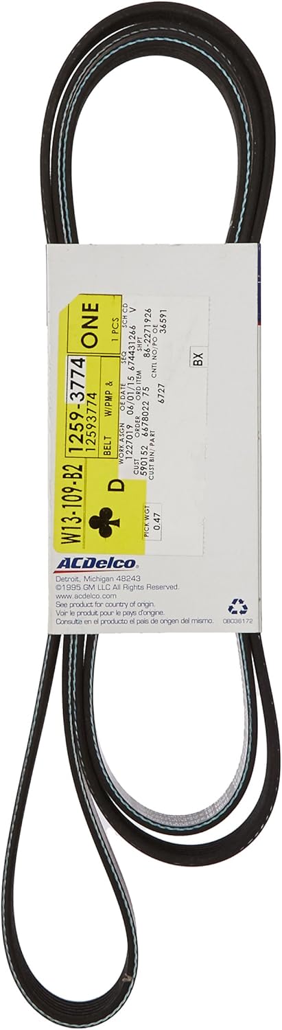 Genuine GM 12593774 Drive Belt