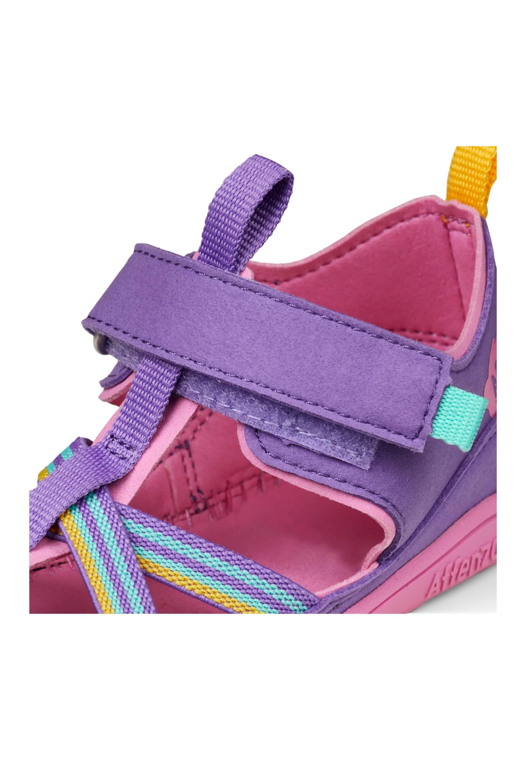 Affenzahn Sandale Vegan Breezy mit Klettverschluss, Zehenkappe, rutschfest, Flexibel, Luftig, Leicht für den Sommer, Größe 21-32