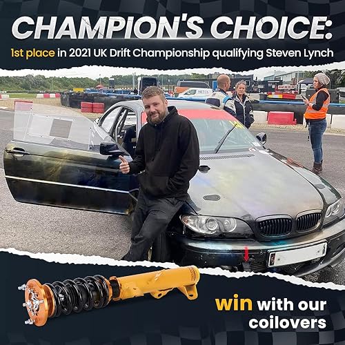 Miniatura 6 de maXpeedingrods Coilover ajustable para Subaru Impreza WRX 2000-2007 STI 2000-2004 para Saab 9-2X 2005-2007 GGA GGE, amortiguador de resorte