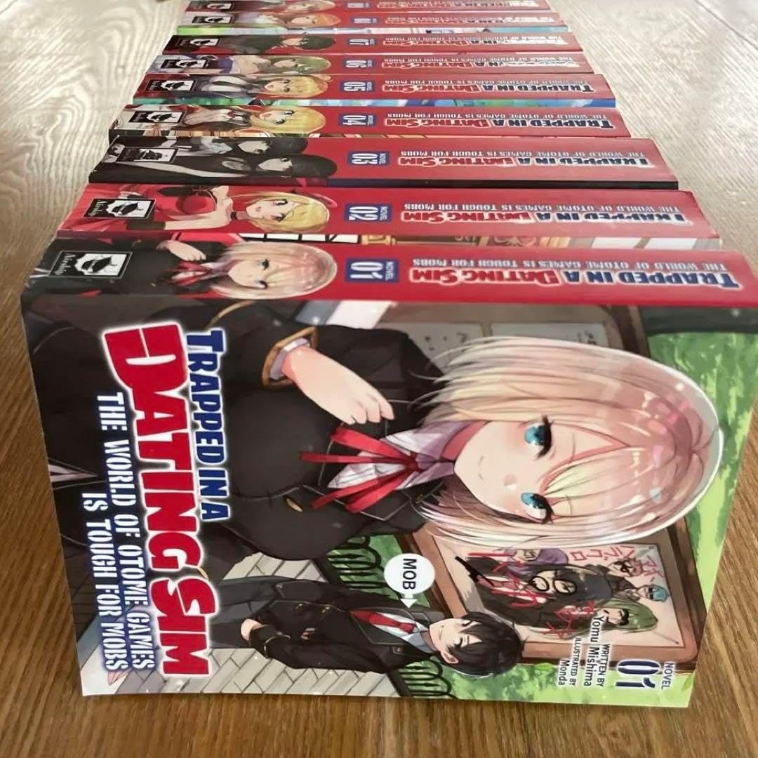 Trapped in a dating sim 1-12 英語　ライトノベル Trapped in a dating sim 1-12 英語 ライトノベル Trapped in a dating