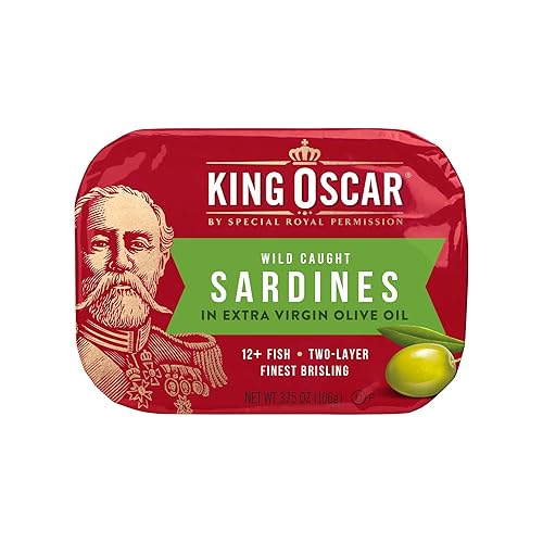 Miniatura 10 de King Oscar Wild Caught Sardines in Dijon Mustard, 3.75 onzas (paquete de 12)
