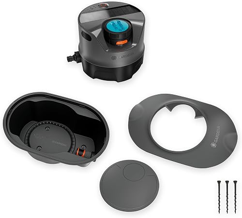 Gardena Sistema di irrigazione a condotta AquaPrecise, risparmio idrico, irrigazione precisa per prati fino a 320 m², controllo Bluetooth, facile installazione (16001-20) - 14