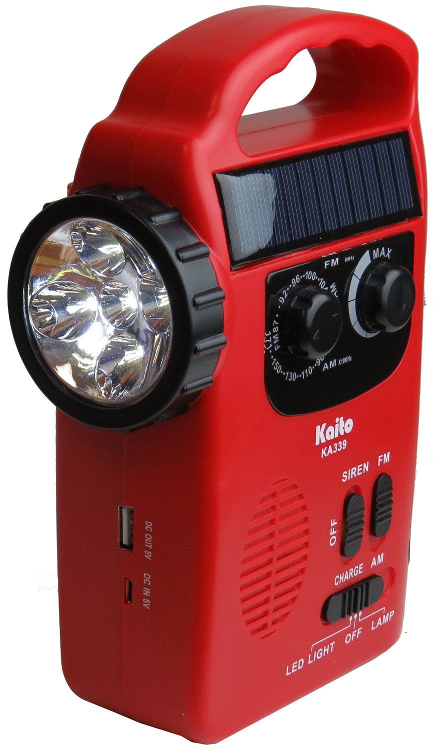 Amazon.com: Kaito KA339 Dynamo Solar Powered AM/FM Radio and