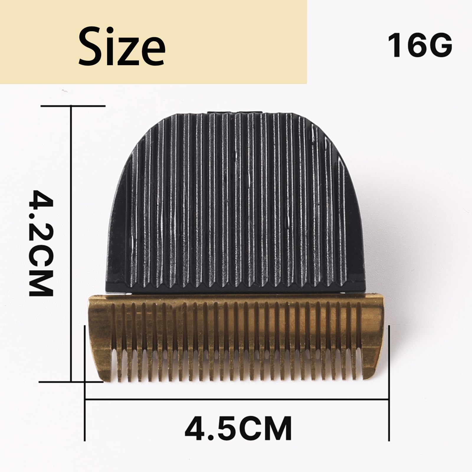 Testina di Ricambio per Trimmer da Barba, Testina di Taglio in Ceramica Professionale per Capelli, Preciso e Affilato, Facile da Installare, per Parrucchieri e Uso Domestico Durevole