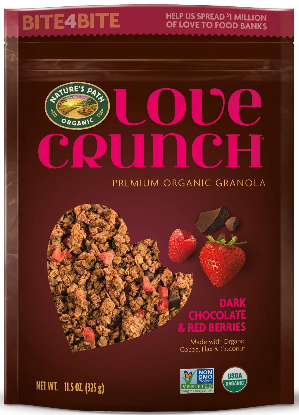 Natures Path Dark Chocolate Granola by Love Crunch – Commercial Grade