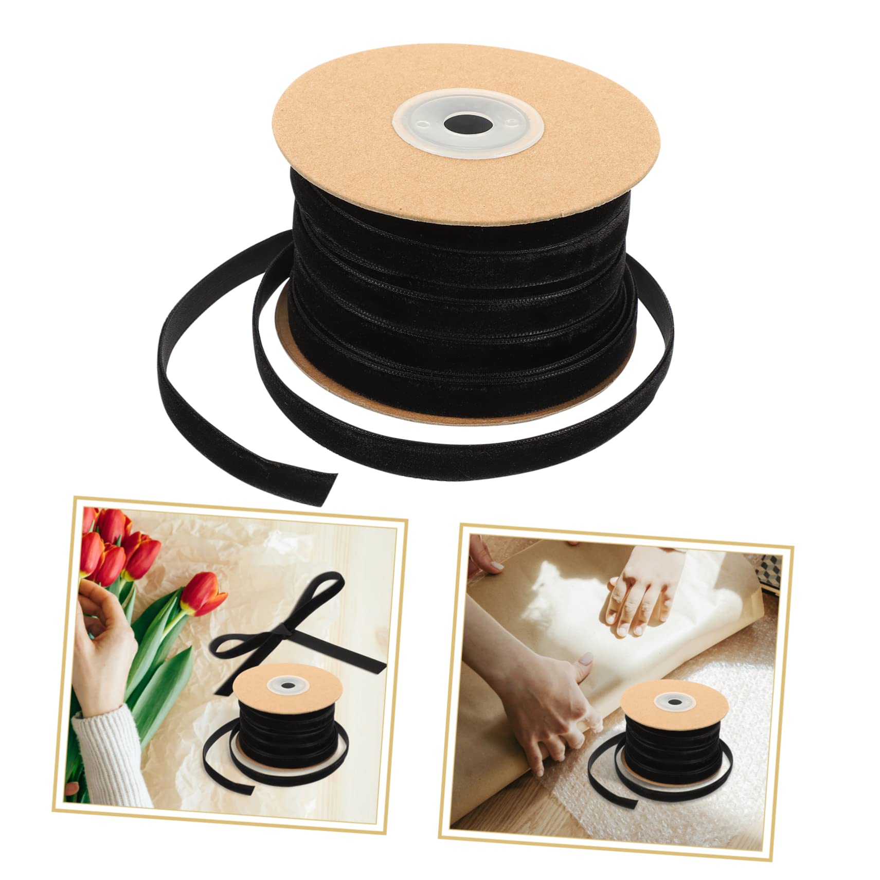 EXCEART 3rollos Cinta De De Yardas Cinta De Tejida Para Manualidades Decoración De y Festividades Material Duradero y Fácil De Cortar