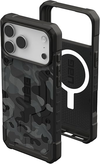 URBAN ARMOR GEAR UAG مصمم لهاتف iPhone 17 Pro Max Case Pathfinder SE - متوافق مع غطاء الحماية العسكري MagSafe، Midnight Camo