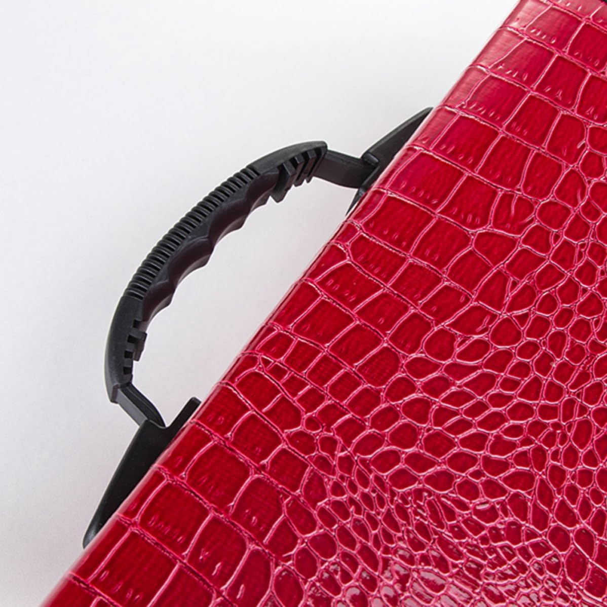 Gatuida 2 Pezzi CD Bag in Pu Rosso capacità 400 CD Chiusura a Cerniera Manico Ergonomico e Dvd per Auto e Casa
