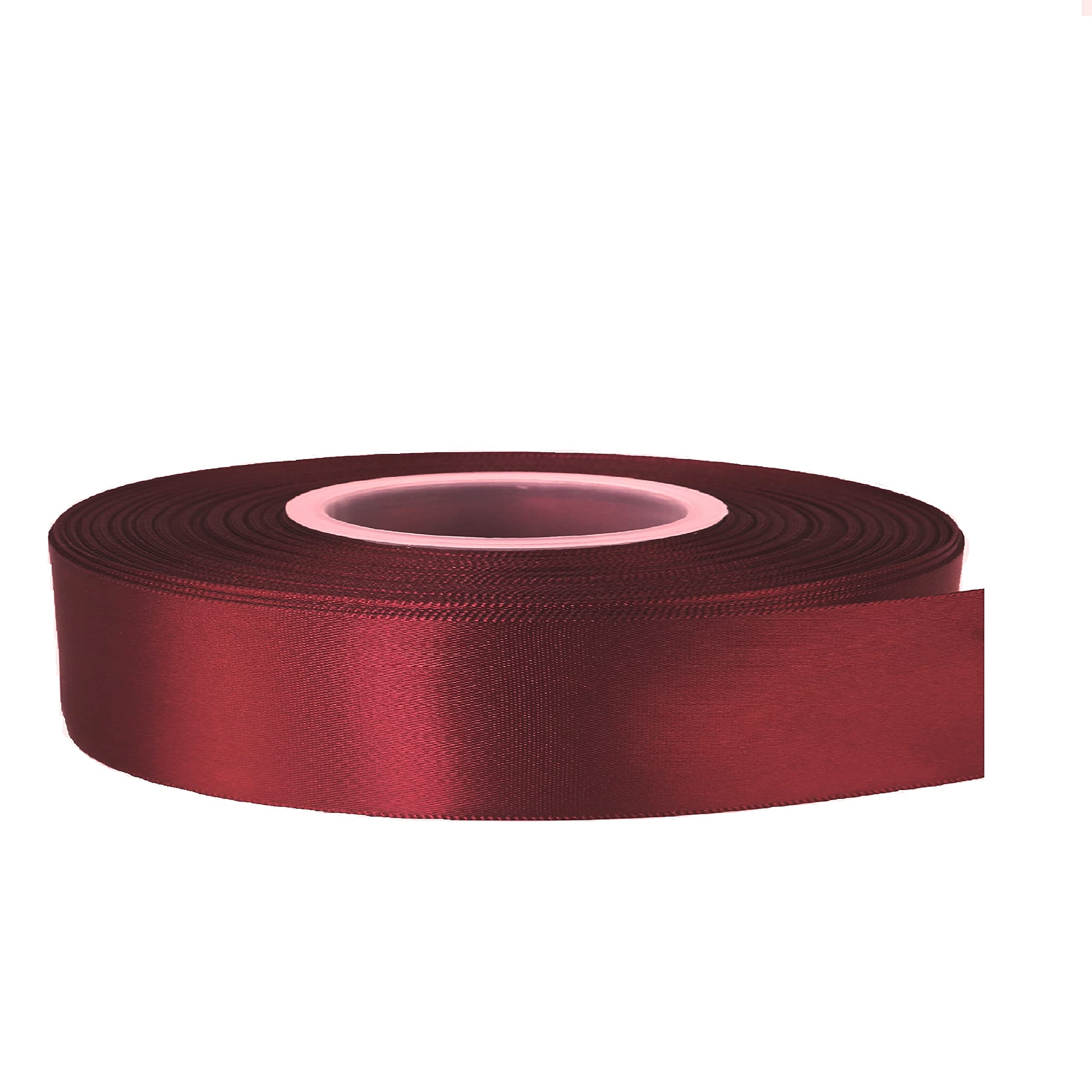 Double Sided Satin Ribbon Size 25mm x 10 Meters, Perfect for Gifts Wrap Sew Party, Decorations Events Dress Wedding Christmas Crafts, Bows Car, DIY, Bouquets, Cake More (Black) — view 130