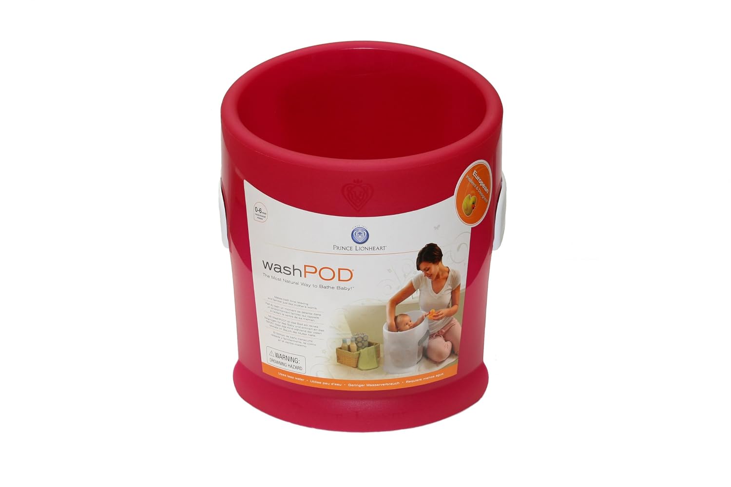 Prince Lionheart washPOD Bathe, White