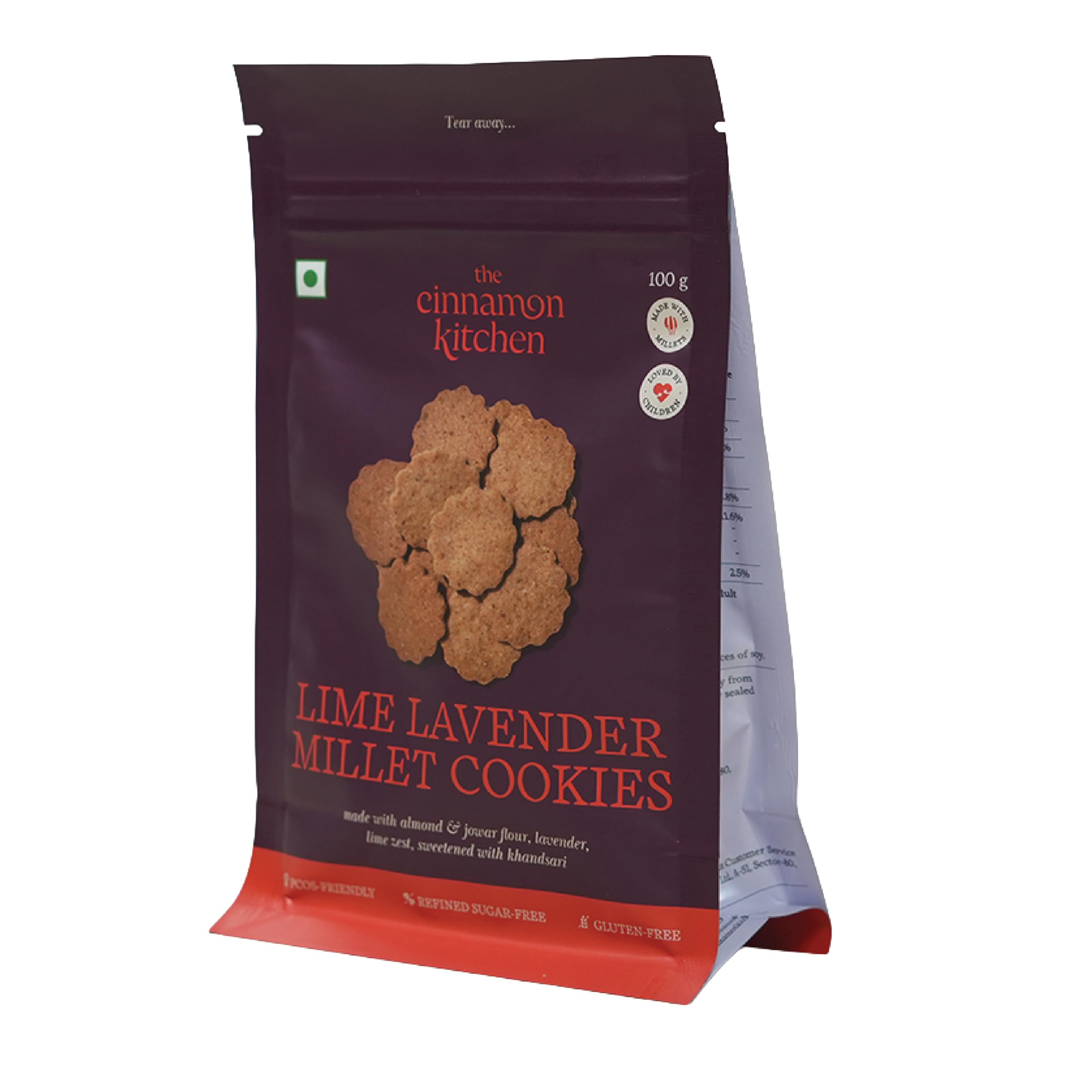 The Cinnamon Kitchen Lavender Lemon Butter Cookies | Vegan & Gluten-Free | Organic Savory Snacks | 100% Natural Ingredients | As Seen On Shark Tank-image-45