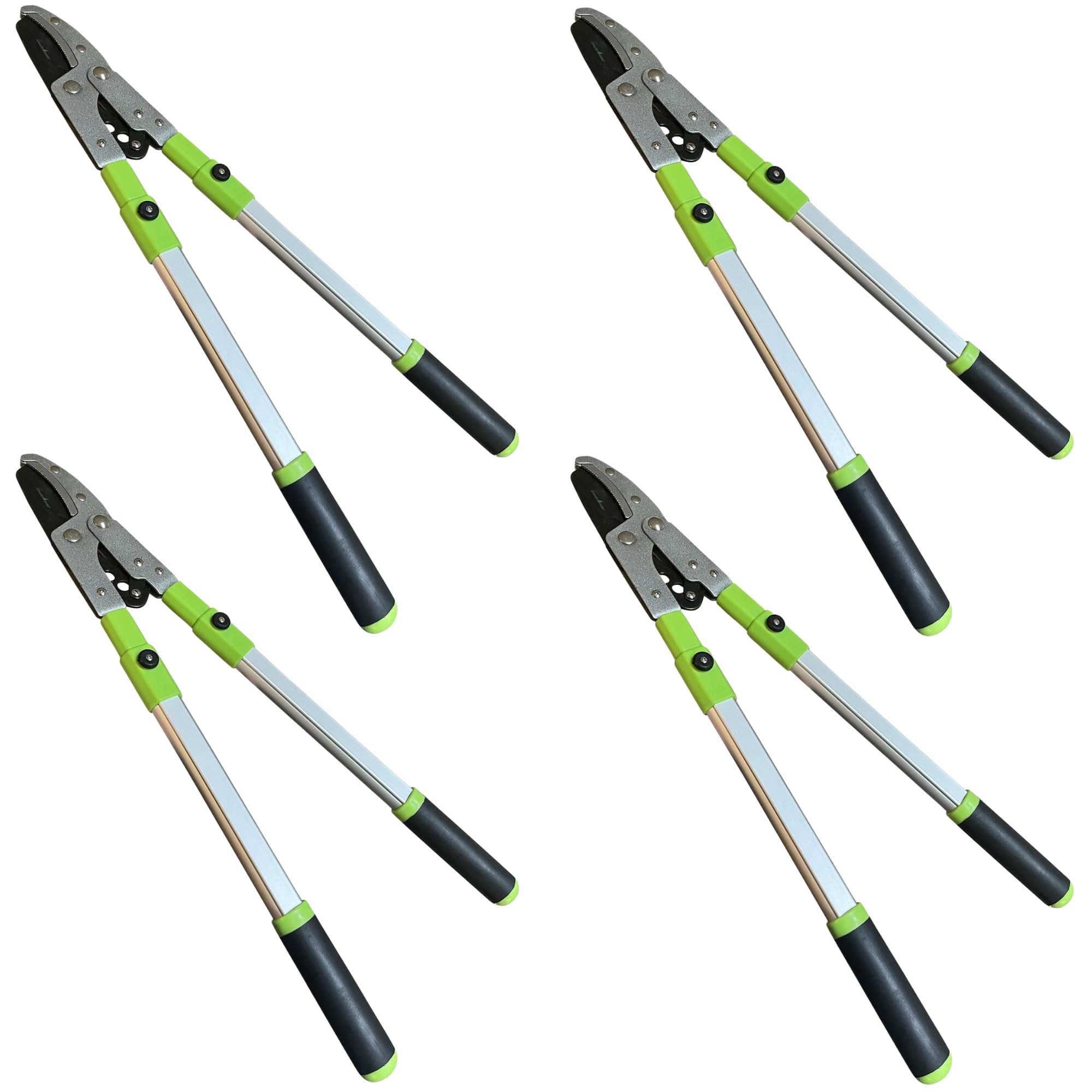 Garden Guru Extendable Anvil Lopper Tree Trimmer with Compound Action, Chops Thick Branches with Ease, 28-40”, Non-Stick High Carbon Steel Blade, Heavy Duty Branch Cutter, 2 Inch Clean Cut Capacity, 4