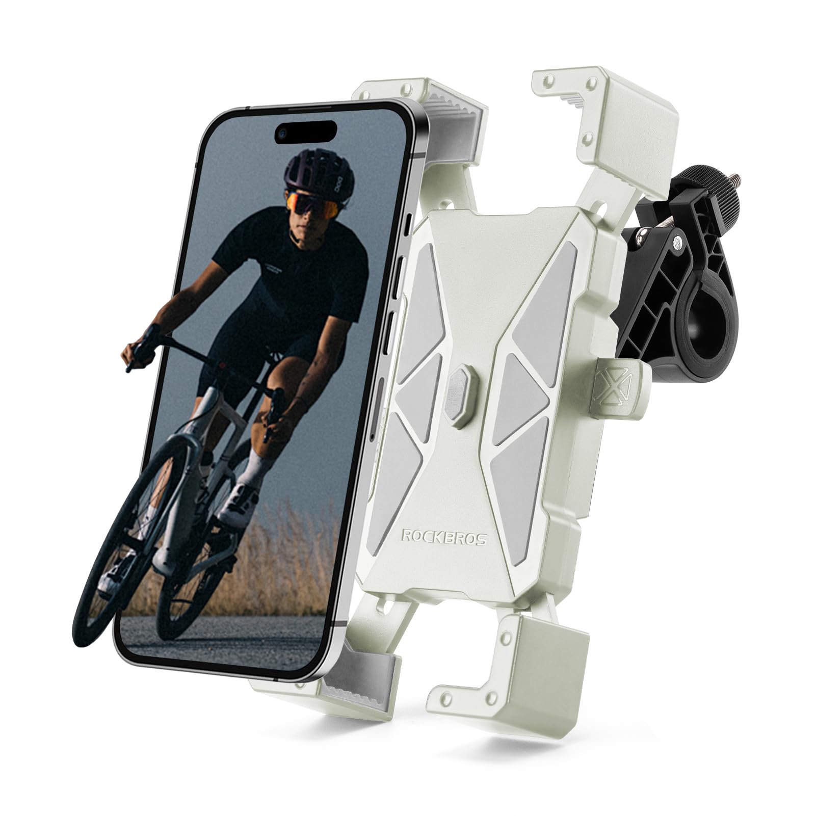 Photo 1 of ROCKBROS Bike & Motorcycle Phone Mount (4.7-7")