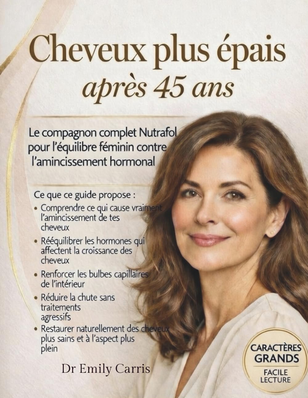 Cheveux plus épais après 45 ans: Le compagnon complet Nutrafol pour l'équilibre féminin contre l'amincissement hormonal