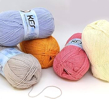 Amazon | 毛糸 ソックヤーン Opal オパール KFSコットン 4ply（4