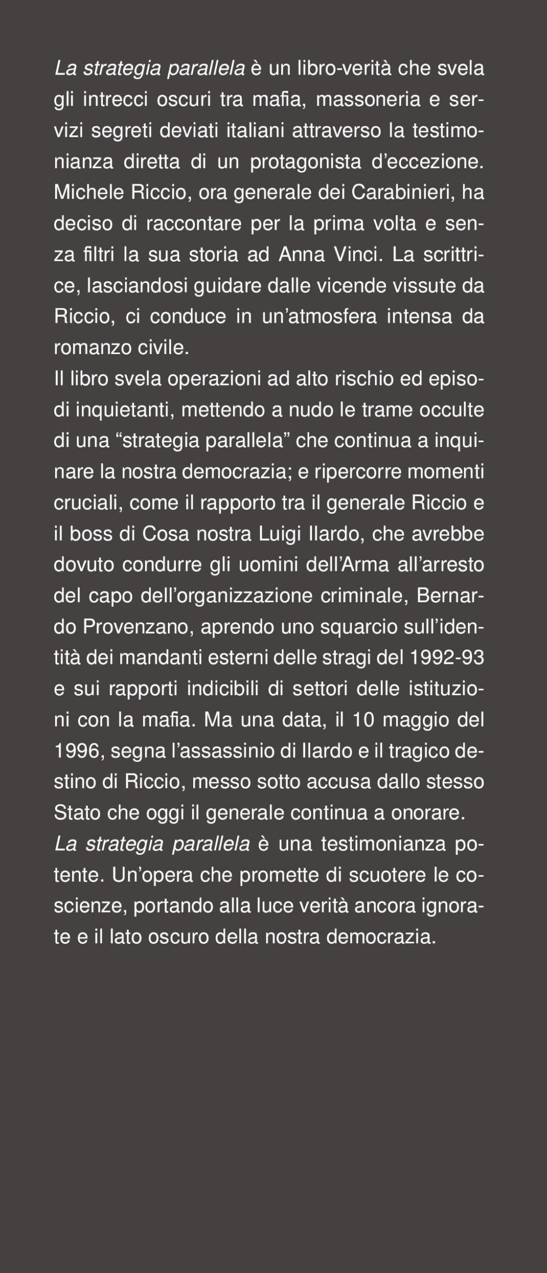 La strategia parallela. Il progetto occulto di assalto alla Repubblica