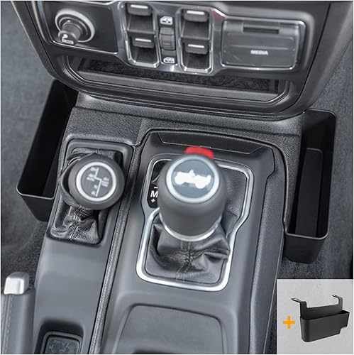 Miniatura 7 de RESTBONE Compatible con Jeep Wrangler JL JLU 2018-2023 y caja de almacenamiento colgante para Jeep Gladiator JT 2020 2021 2022 2023