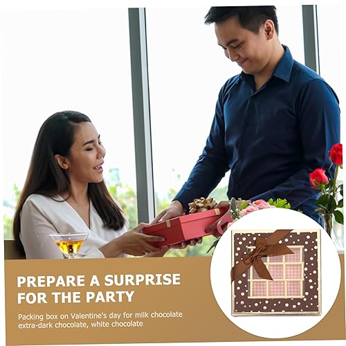Miniatura 6 de RORPOIR Caja de chocolates regalos románticos de lujo, regalos de dulces de chocolate, regalos de boda, chocolates para regalar trufa de chocolate,