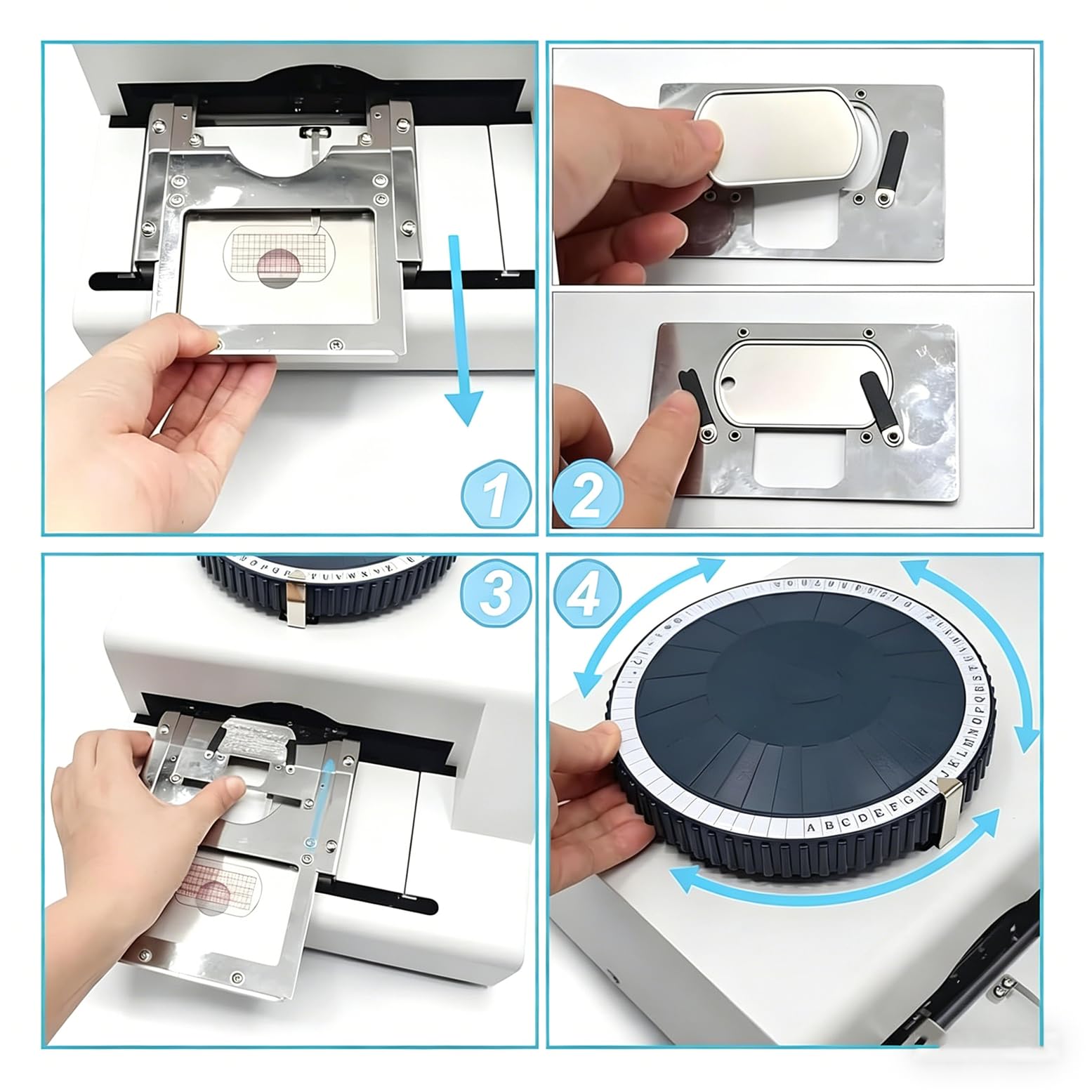 Macchina goffratrice per targhette per Cani con codifica a 72 Caratteri, Manuale, con 30 targhette in Alluminio, Macchina goffratrice Manuale, goffratrice per Carte in PVC