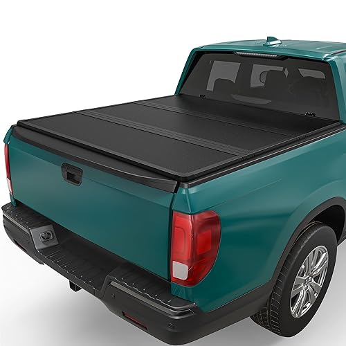 FRP Hard Tri-Fold Truck Bed Tonneau Cover Fit for Honda