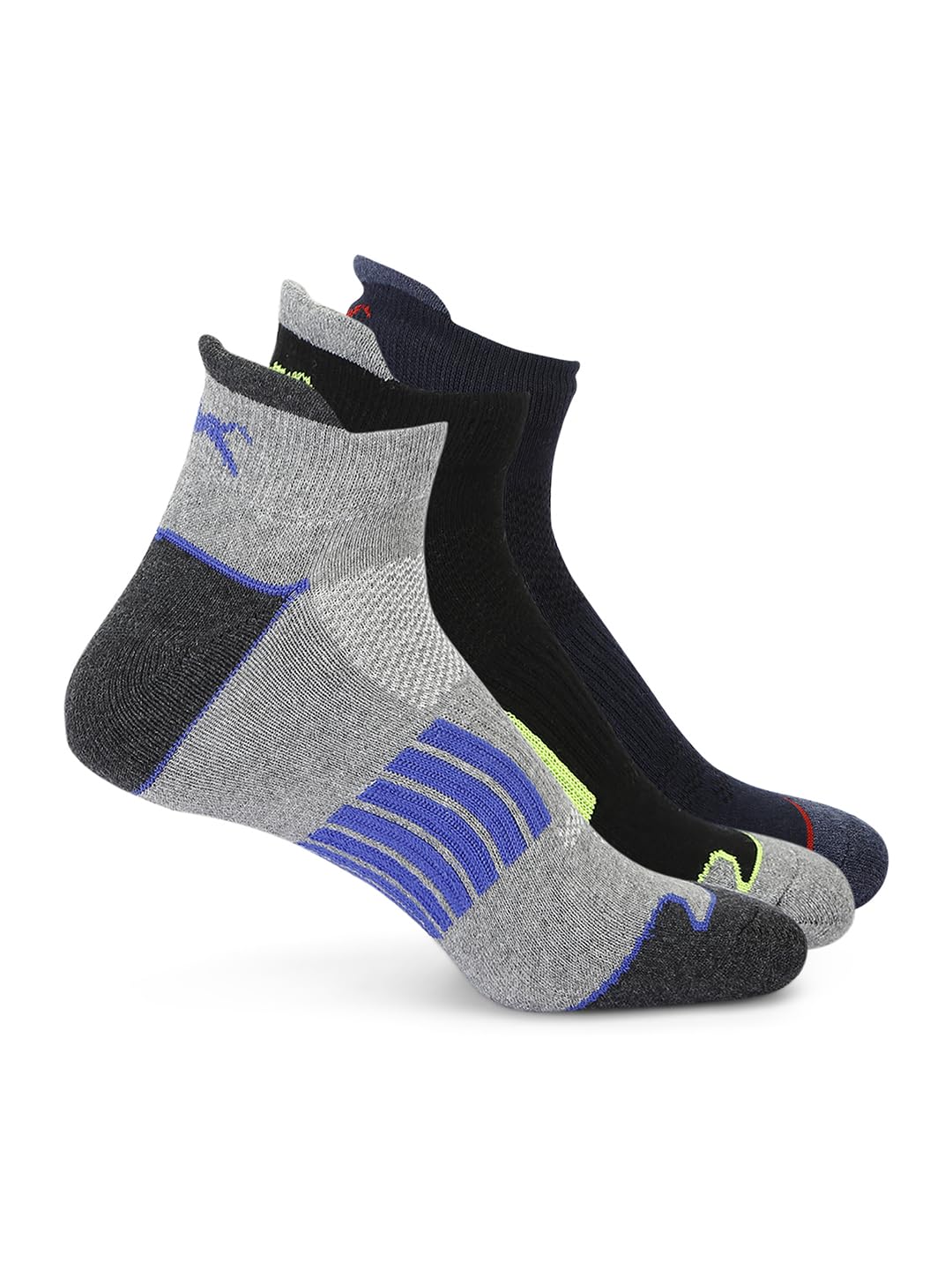 Black Panther FLASH X Unisex Crew Socks, Grey and Black