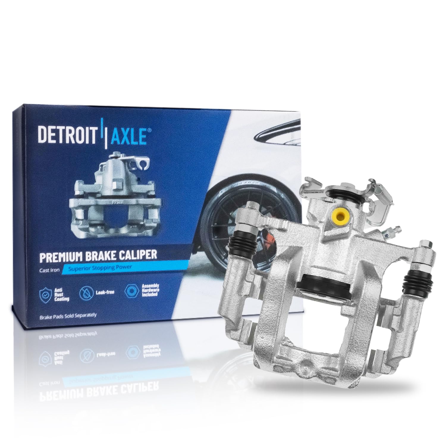 Detroit Axle - Rear Right Brake Caliper for 2011-2015 Chevy Cruze
