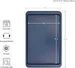 KitchenAid 10x15in Nonstick Aluminized Steel Baking Sheet, Ink Blue