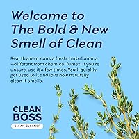 Vista 3 de CleanBoss Desinfectante botánico – 24 onzas (paquete de 2) – Limpiador multisuperficie – Mata el 99.9% de los gérmenes + virus del resfriado