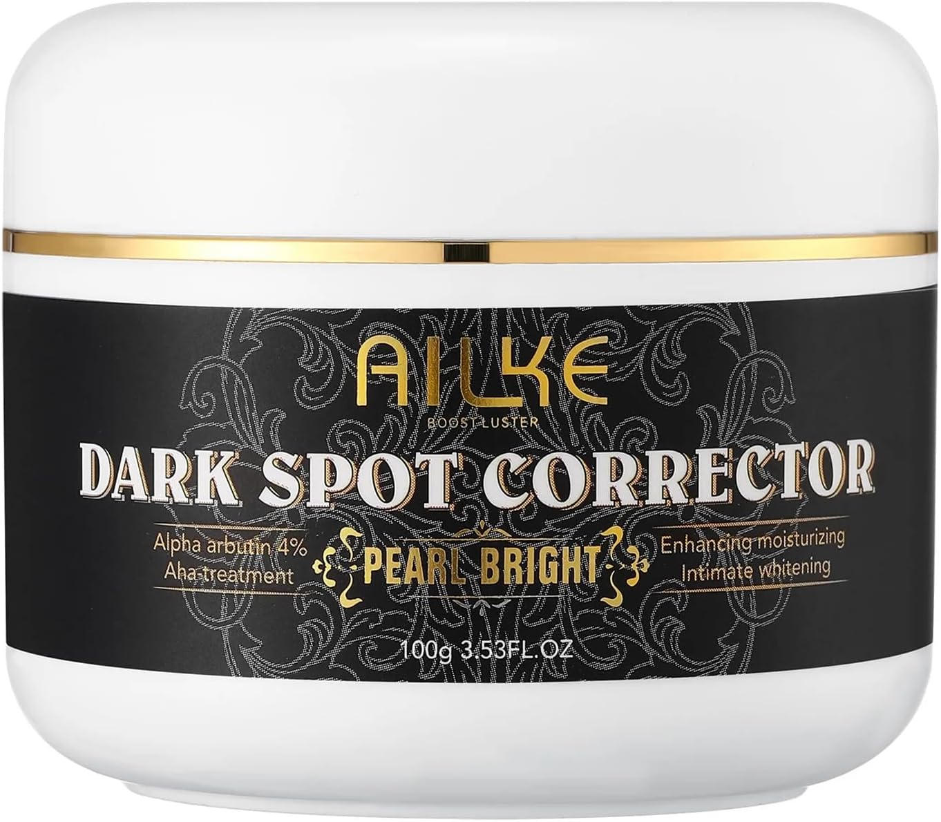 AILKE Dark Spot Corrector Cream for Face and Body, Whitening Skin, Reduce Sun Spot, Age Spot, Freckles, Melasma, 100 ml