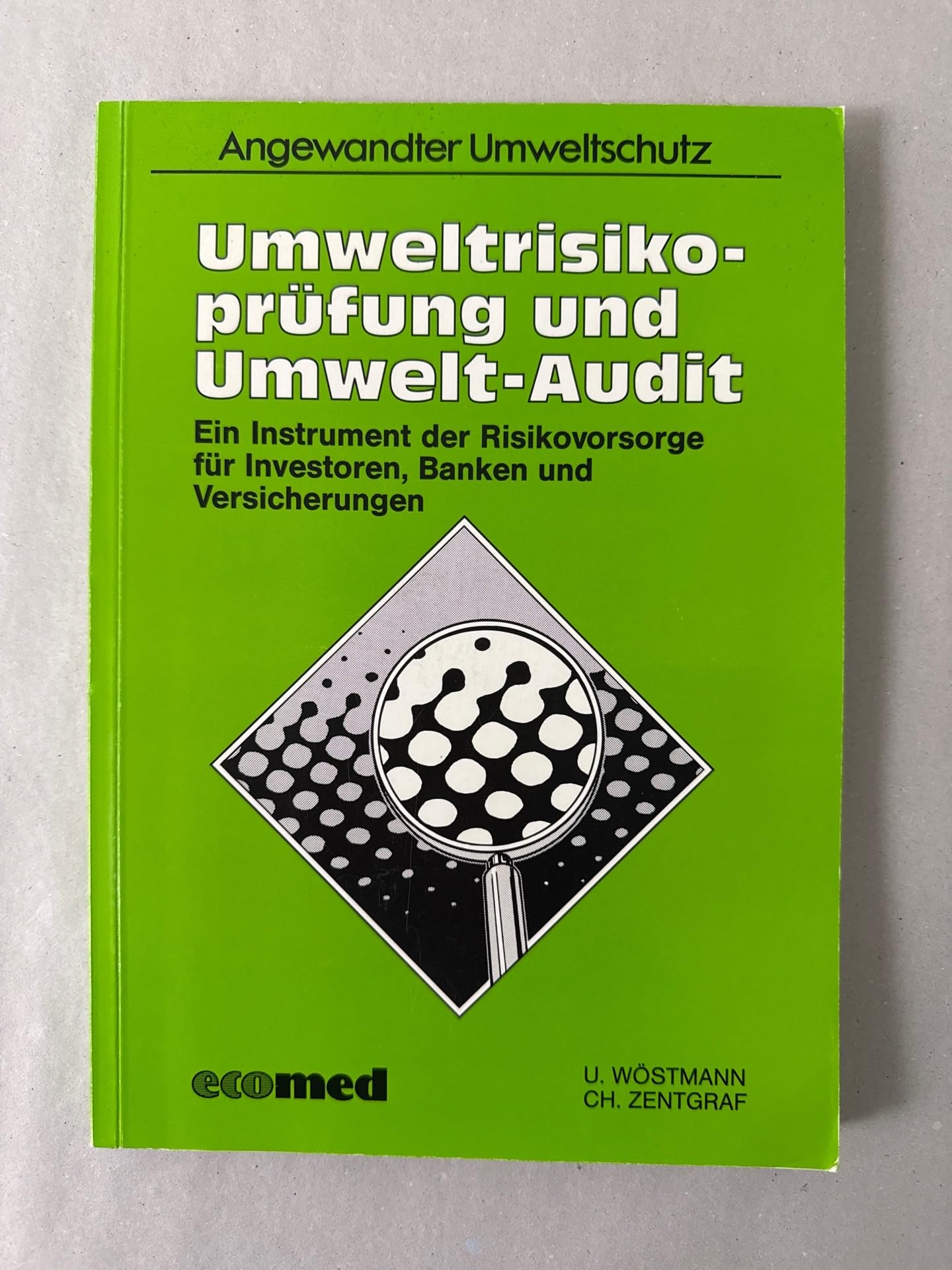 Umweltrisikoprüfung und Umwelt-Audit: Ein Instrument der Risikovorsorge für Investoren, Banken und Versicherungen (Angewandter Umweltschutz)