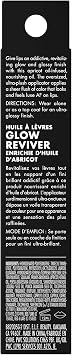 e.l.f. Glow Reviver Lip Oil, Nourishing Tinted Lip Oil For A High-Shine Finish, Infused With Jojoba Oil, Vegan & Cruelty-Free, Honey Talks