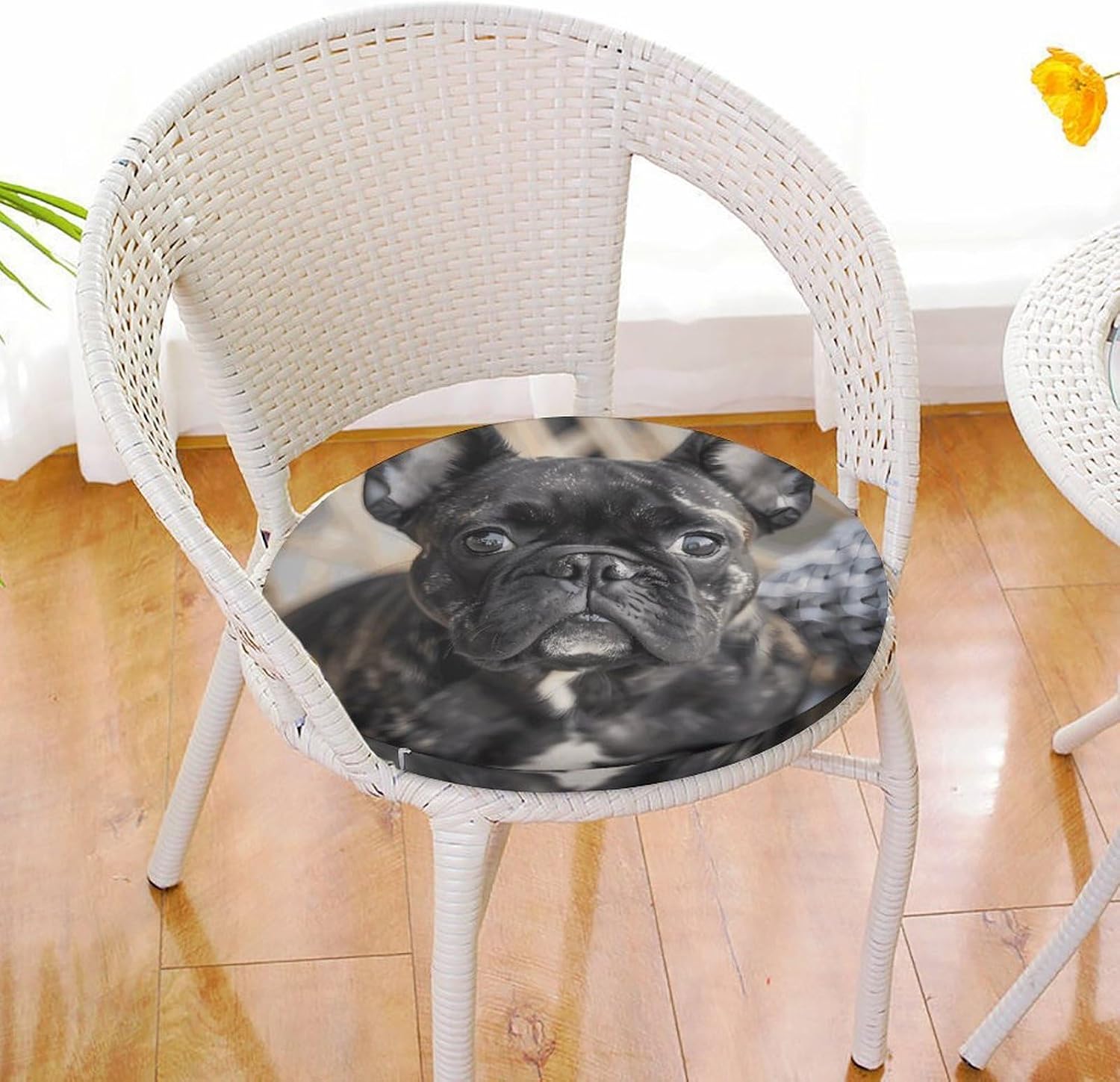 French Bulldog Chair Cushions Floor Pillow Chair Pad