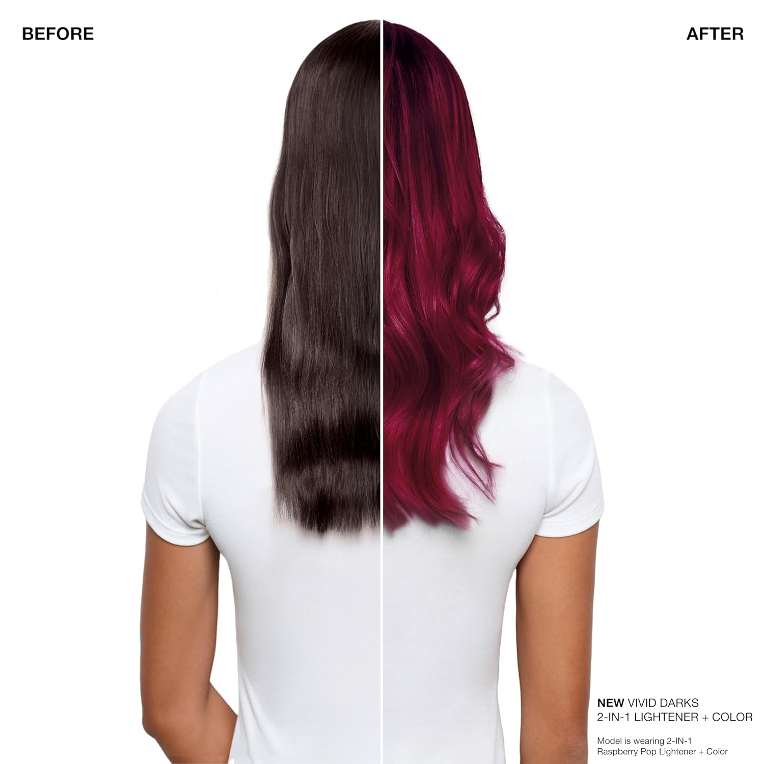 COLORCHARM VIVID DARKS | 2-in-1 Lightener + Permanent Cream Color | Vibrant Color for Dark Hair | Nourishing Vegan Formula | No Bleach Needed | Pigmented Lightener | 2 Fl Oz image 2