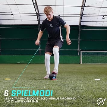 Soccer Dash: Your training partner for increased dribb strength, faster reactions and perfect ball control, with AI technology for consistent progress, alone or in the team.