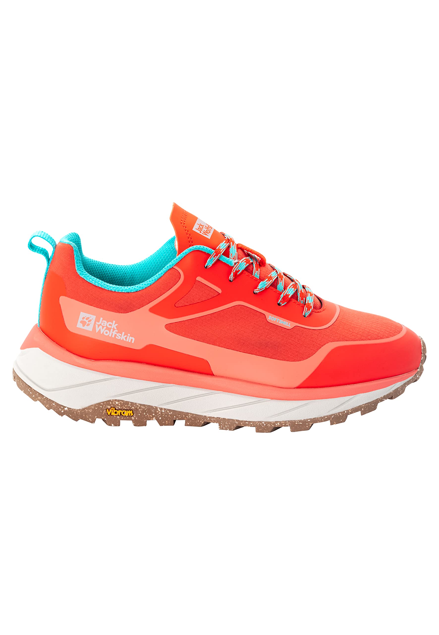 Jack Wolfskin TERRASHELTER Low W, Walking Shoe, red/Blue,