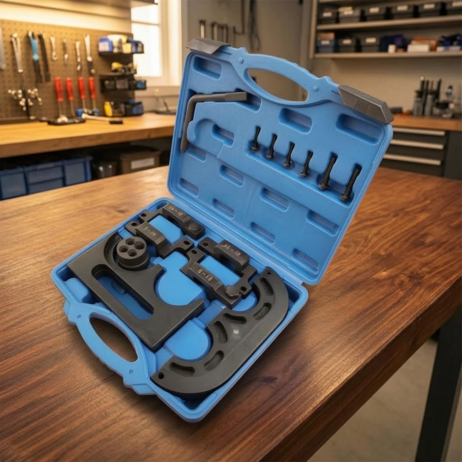 predolo Kit Calage Distribution | Professionnel, Calage pr constructeur automobile allemand moteur haute performance, Précis, Atelier