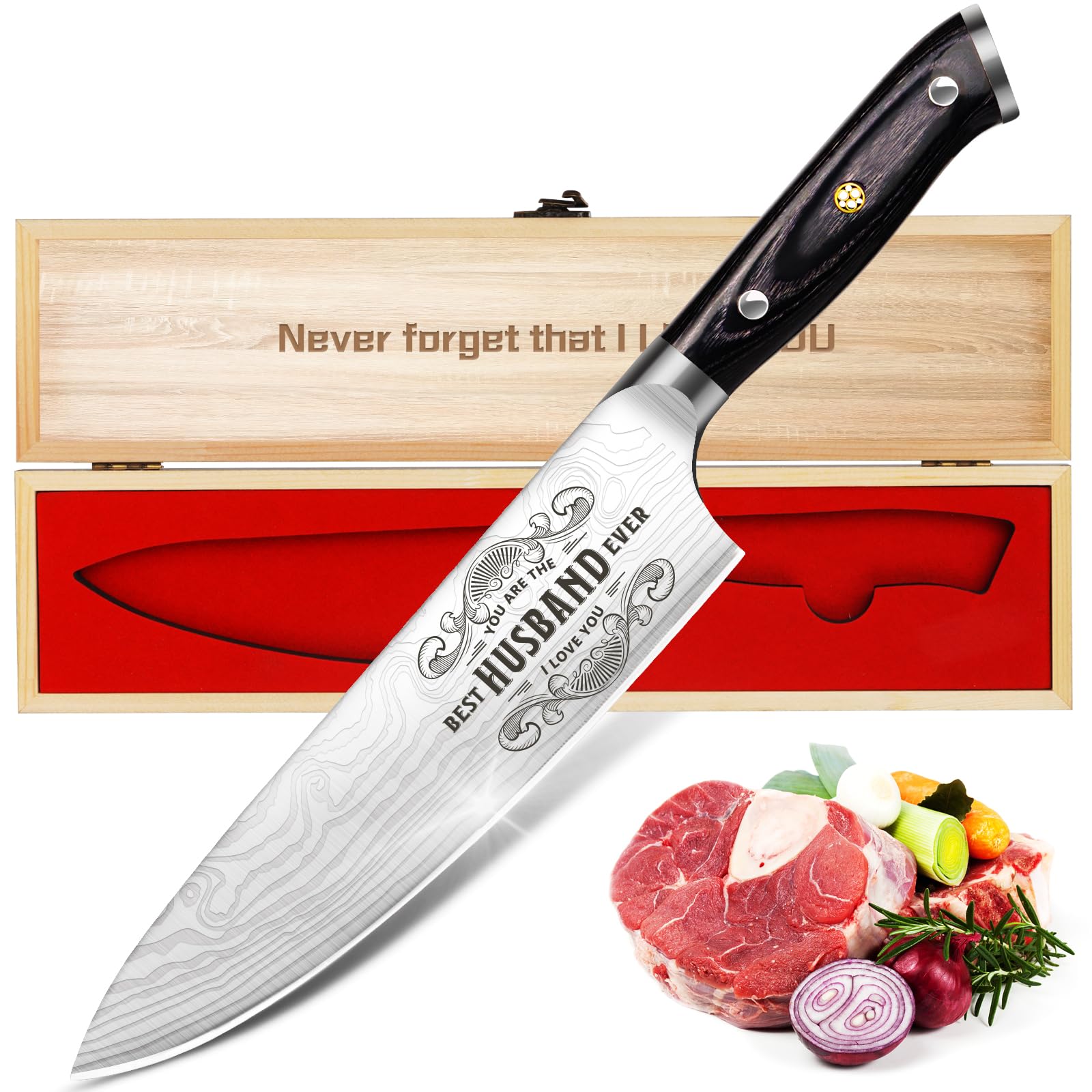 Funistree Professional German 1.4116 Chef Knife