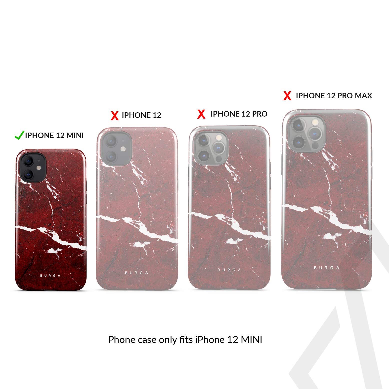 Amazon.com: BURGA: iPhone 12 Mini