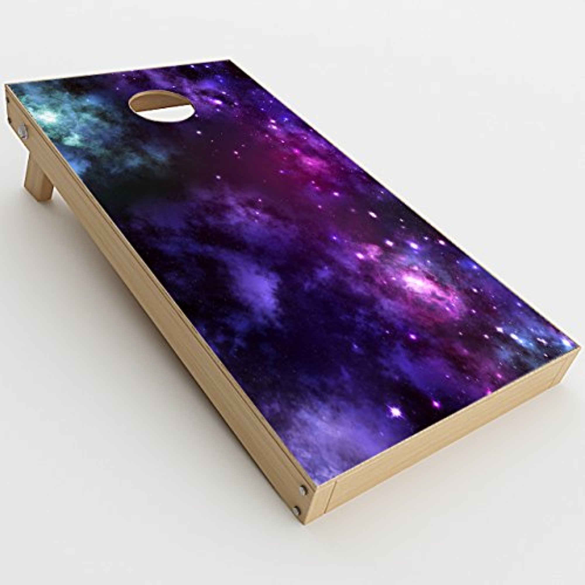 Skin Decal Vinyl Wrap for Cornhole Outdoor Game Bag Toss (2 x pcs. skins only) / Space Gasses