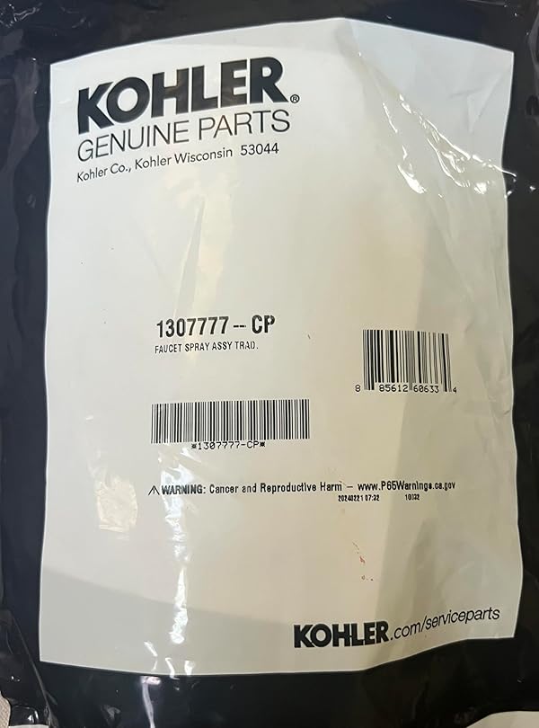 K-1307777-CP by Kohler - Used condition - US$100.49