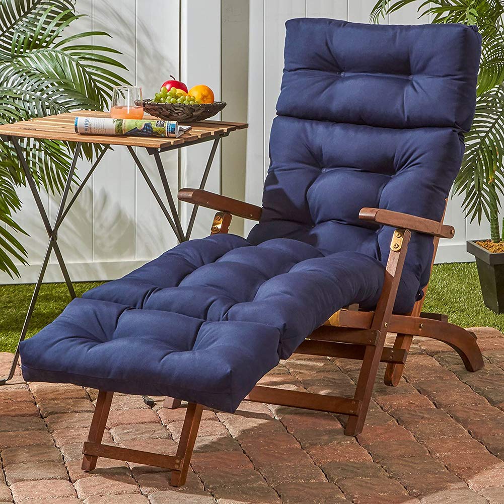 Cuscino per poltrona lounge Cuscino per panca trapuntato in micro pelle scamosciata Cuscino trapuntato per pavimento del divano Giardino, Cuscini per sedia lunga per patio antiscivolo Viola 155x48x8