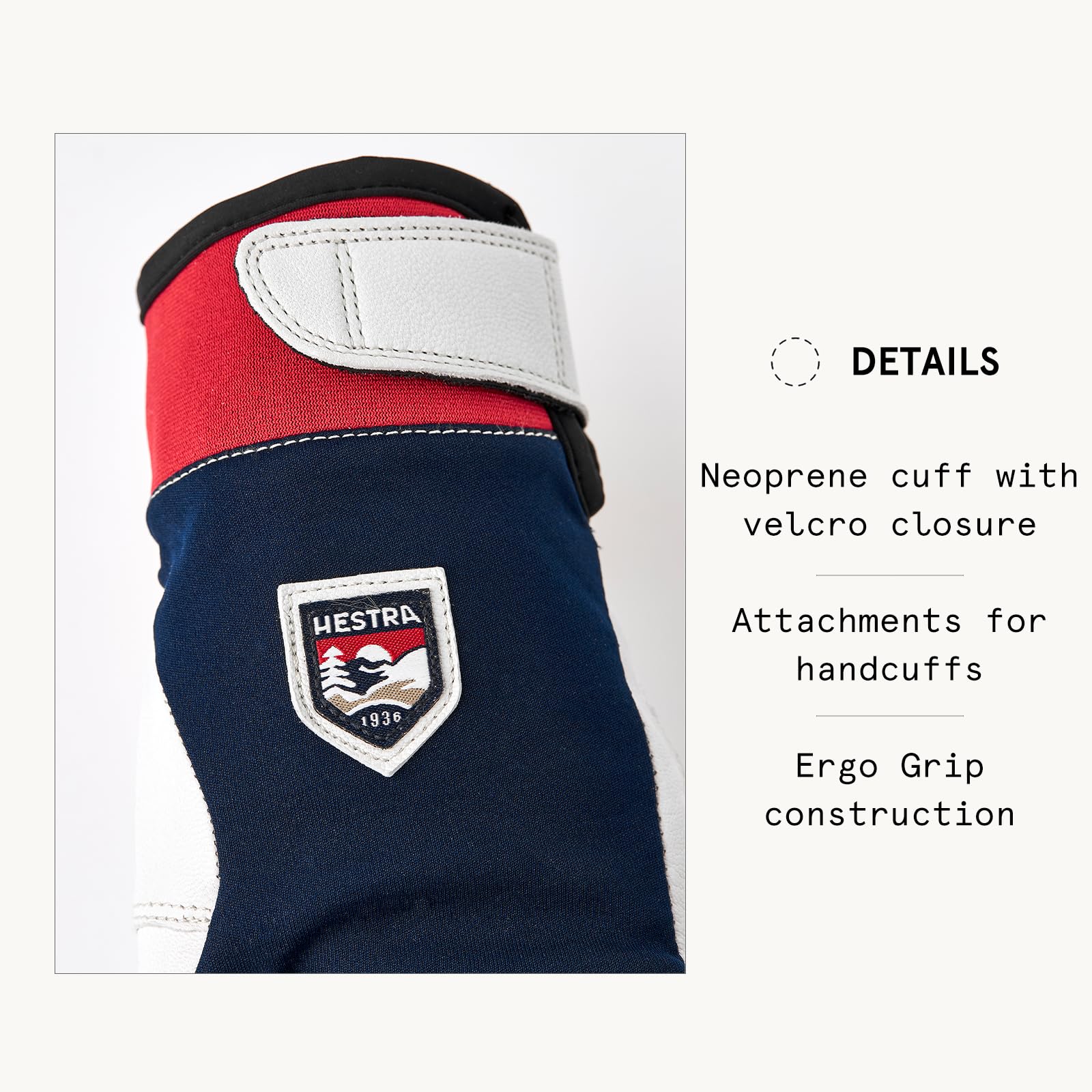 Hestra Ergo Grip Active - Guantes de esquí para Hombre y Mujer, con Forro para otoño e Invierno